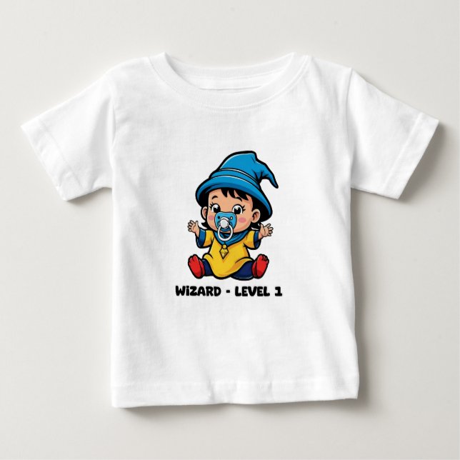 T-shirt Pour Bébé Assistant - Niveau 1 (Devant)