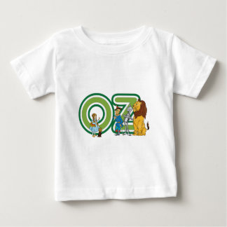 T-shirt Pour Bébé Assistant vintage de caractères Oz et de lettres t