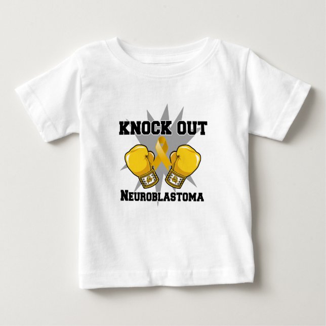 T-shirt Pour Bébé Assommez le neuroblastome (Devant)