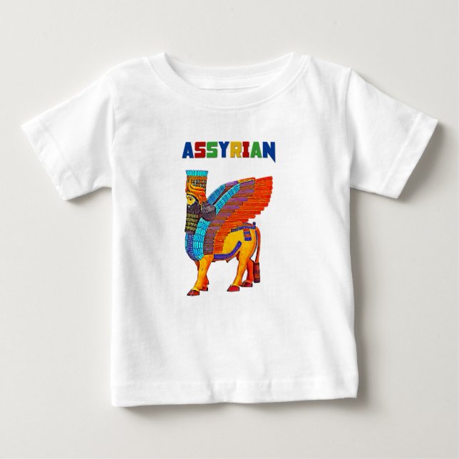 T-shirt Pour Bébé assyrien (Devant)