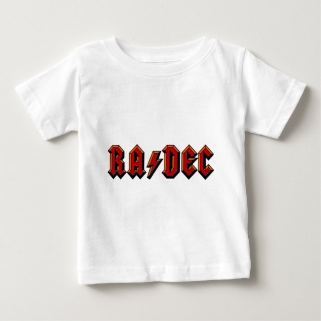 T-shirt Pour Bébé Astro Rocker (Devant)