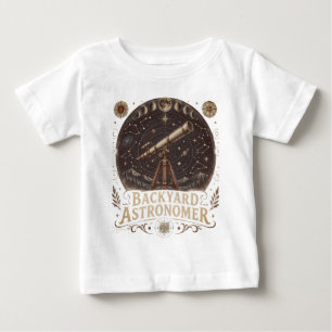 T-shirt Pour Bébé Astronamer de jardin drôle Astronomie Amoureux de