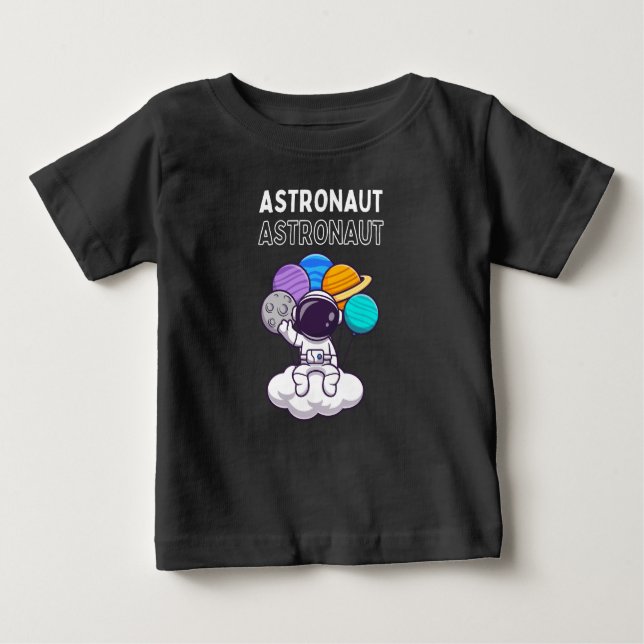 T-shirt Pour Bébé Astronaut (Devant)