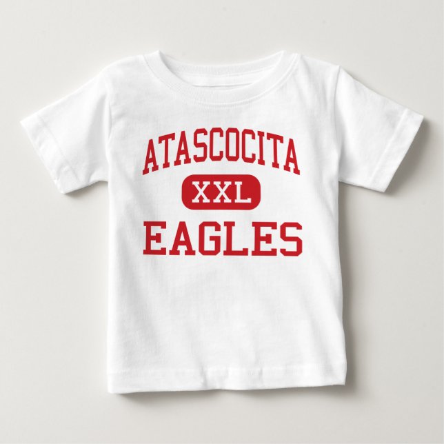 T-shirt Pour Bébé Atascocita - Eagles - lycée - le Texas humble (Devant)