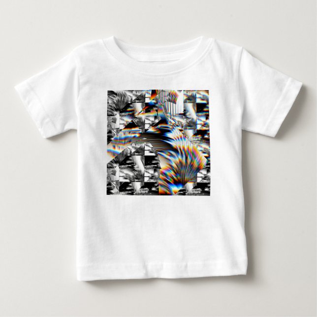 T-shirt Pour Bébé Attaque arc-en-ciel (Devant)