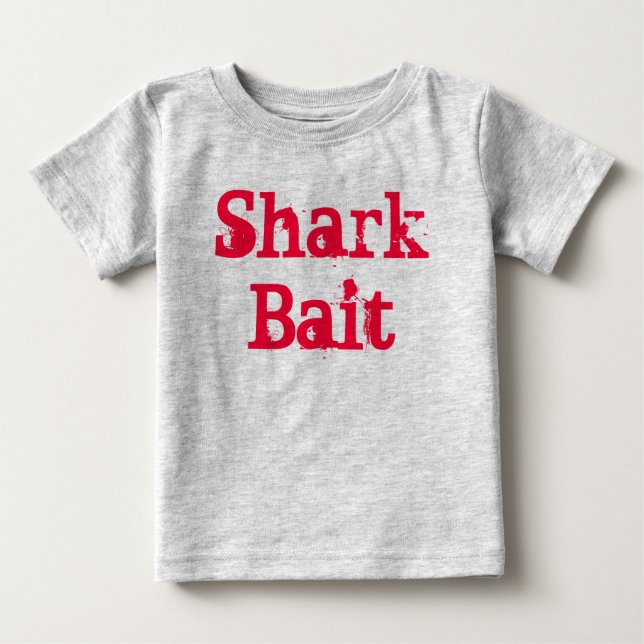 T-shirt Pour Bébé Attaque de requin (Devant)