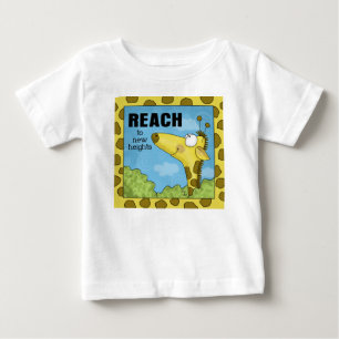 T-shirt Pour Bébé Atteindre New Heights Giraffe