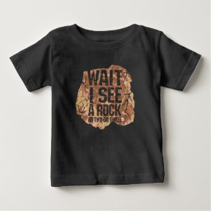 T-shirt Pour Bébé Attends De Voir Un Rock