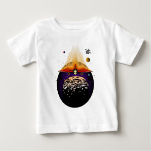 T-shirt Pour Bébé Atterrissage de la lune
