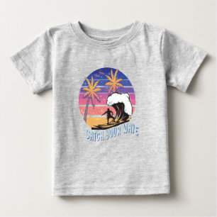T-shirt Pour Bébé Attrapez votre vague.2