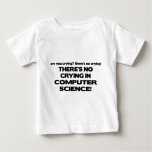 T-shirt Pour Bébé Aucun pleurer dans de l'informatique