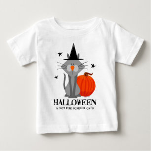 T-shirt Pour Bébé Aucune chemise de chats de Scaredy