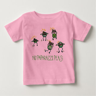 T-shirt Pour Bébé AUCUNS POIS DE PAPARAZZI ! Pièce en t