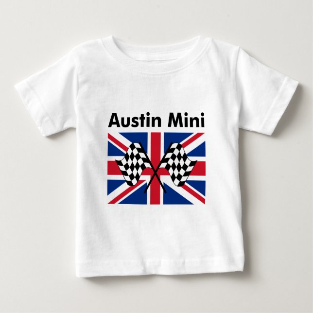 T-shirt Pour Bébé Austin classique mini (Devant)