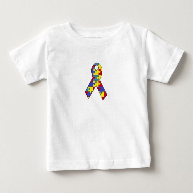 T-shirt Pour Bébé Autisme (Devant)