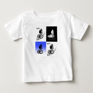 T-shirt Pour Bébé Autocollants CYCLISTES MTB VTT MX