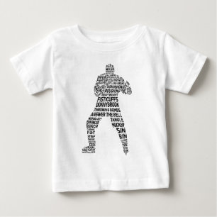 T-shirt Pour Bébé Autorité d'hockey