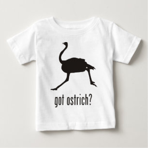 T-shirt Pour Bébé Autruche
