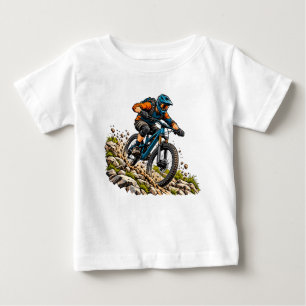 T-shirt Pour Bébé Aventure de vélo tout terrain pour les cyclistes M