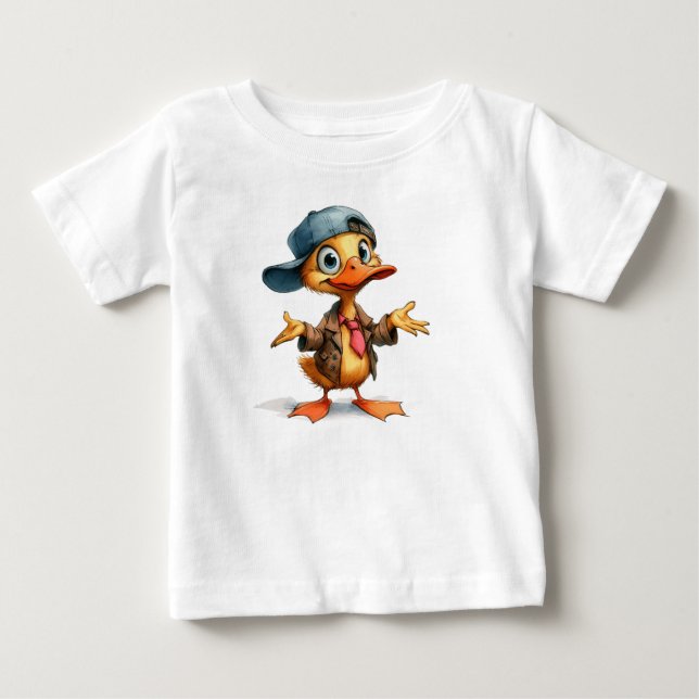 T-shirt Pour Bébé Aventure par jour (Devant)