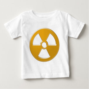 T-shirt Pour Bébé Avertissement nucléaire