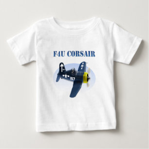 T-shirt Pour Bébé Avion #167 de corsaire de F4U