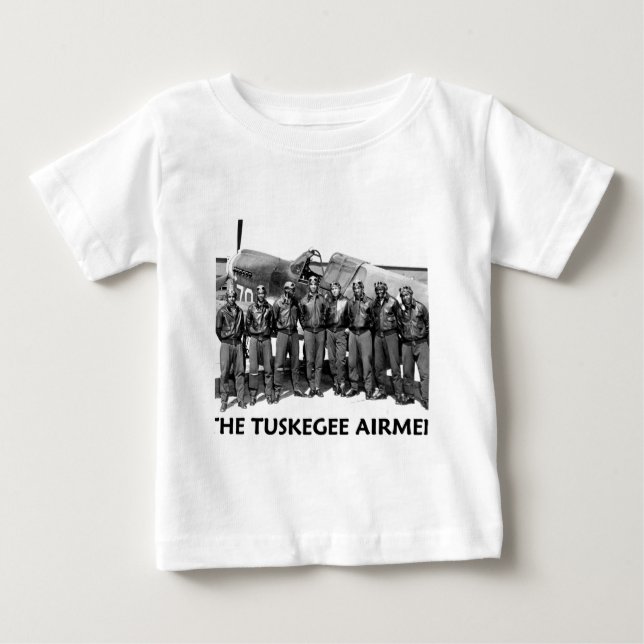 T-shirt Pour Bébé Avion de Tuskegee (Devant)