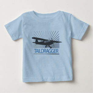 T-shirt Pour Bébé Avion Taildragger