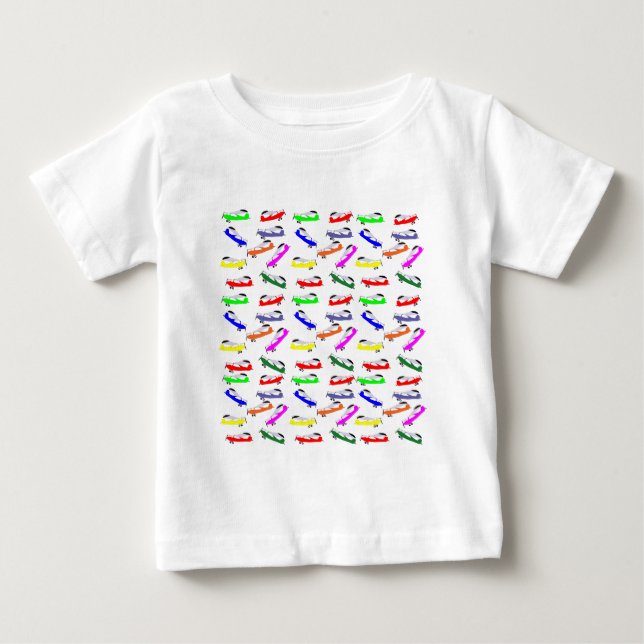 T-shirt Pour Bébé Avions (Devant)