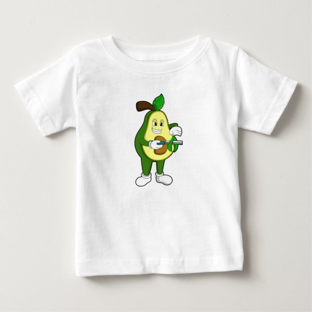 T-shirt Pour Bébé Avocado as Hairtravh Razor (Devant)