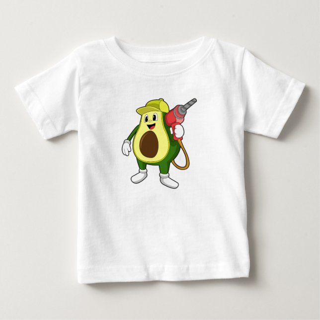 T-shirt Pour Bébé Avocado en tant que artisan avec exercices (Devant)