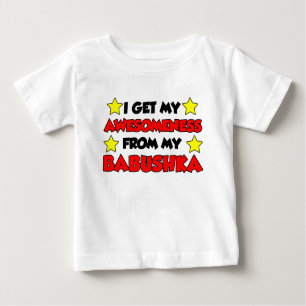 T-shirt Pour Bébé Awesomeness de Babushka