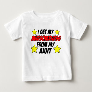 T-shirt Pour Bébé Awesomeness de tante