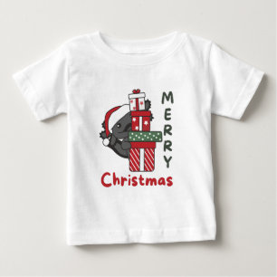 T-shirt Pour Bébé Axolotl Christmas Poison Winter Animals Axolotl