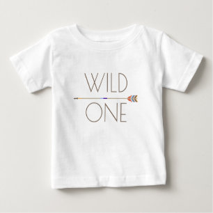 T-shirt Pour Bébé Aztec Wild One   Premier anniversaire
