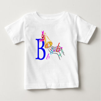 T-shirt Pour Bébé B - Collection de monogrammes