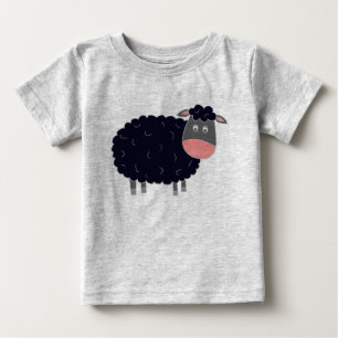 T-shirt Pour Bébé Baa Baa Black Sheep