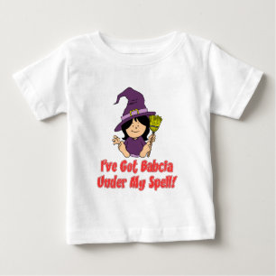 T-shirt Pour Bébé Babcia Sous Mon Éperon