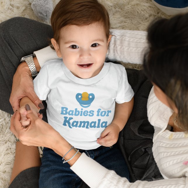 T-shirt Pour Bébé Babies pour Kamala Cute Democrat (Créateur téléchargé)