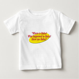 T-shirt Pour Bébé Babu ! …