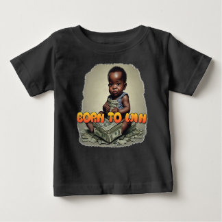 T-shirt Pour Bébé Baby Boss Né Pour Gagner