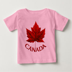 T-shirt Pour Bébé Baby Canada Souvenir Creeper Bio Canada Chemise