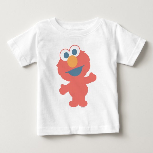 T-shirt Pour Bébé Baby Elmo (Devant)