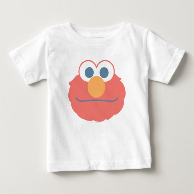 T-shirt Pour Bébé Baby Elmo Face (Devant)
