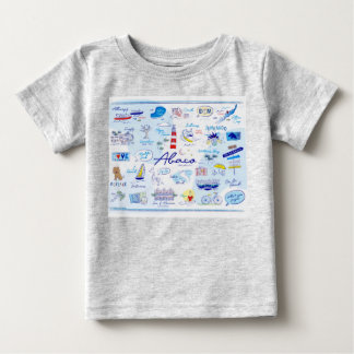 T-shirt Pour Bébé Baby Fine Jersey T Shirt - "La ville de l'espoir d