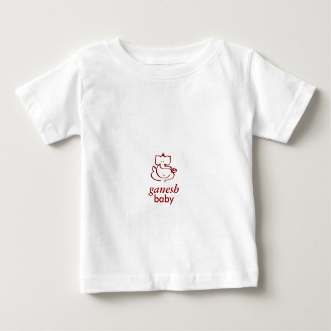 T-shirt Pour Bébé Baby Ganesh (Devant)