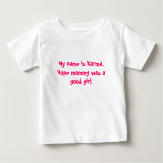 T-shirt Pour Bébé Baby Karma