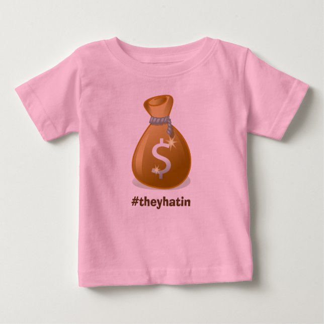 T-shirt Pour Bébé Baby Moneybags (Devant)