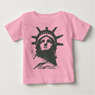 T-shirt Pour Bébé Baby New York Chemise Statue de la Liberté Chemise