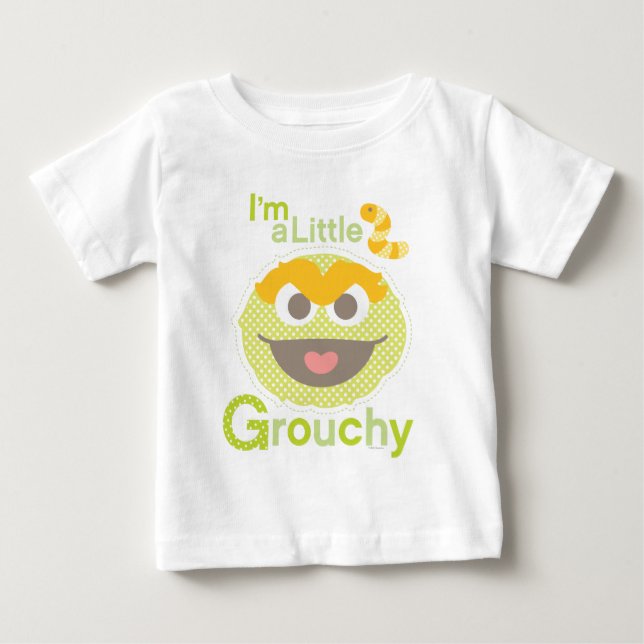 T-shirt Pour Bébé Baby Oscar Grouchy (Devant)